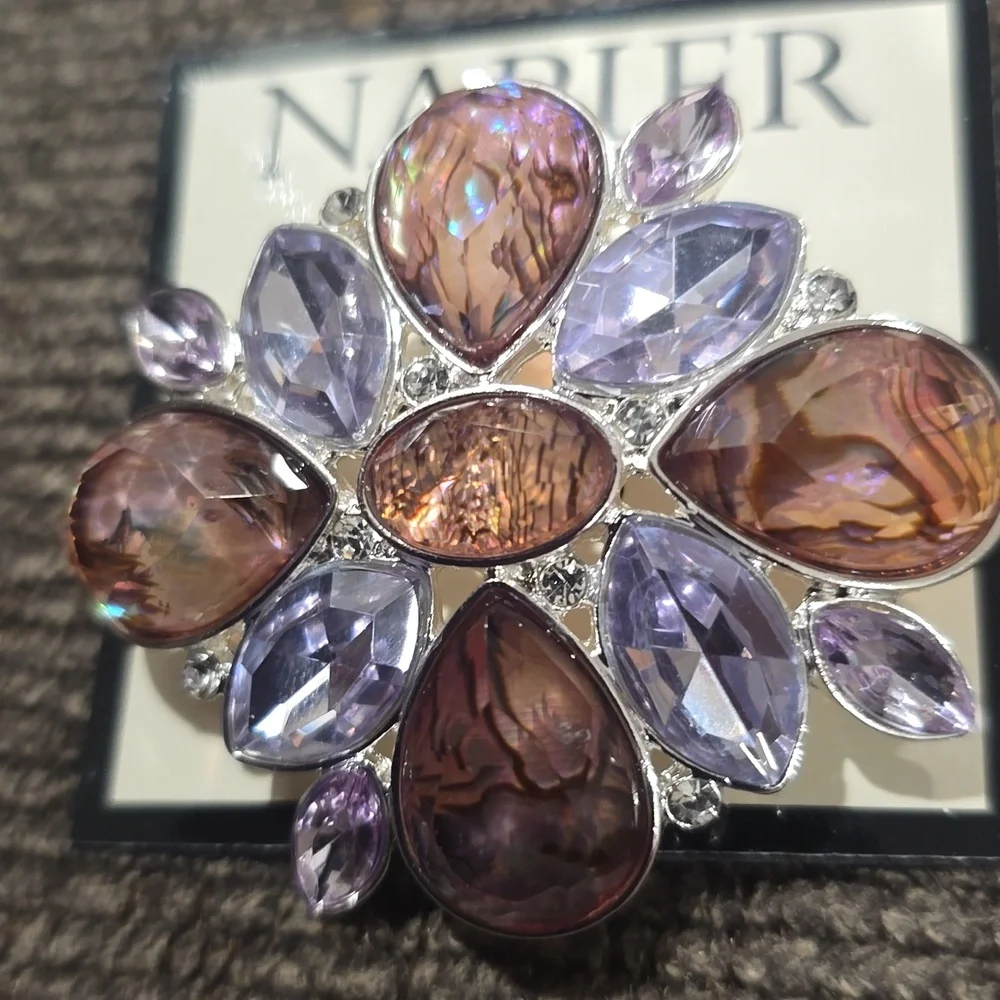 NAPIER BRAND FASHION JEWELRY FANCY SPARKLING 